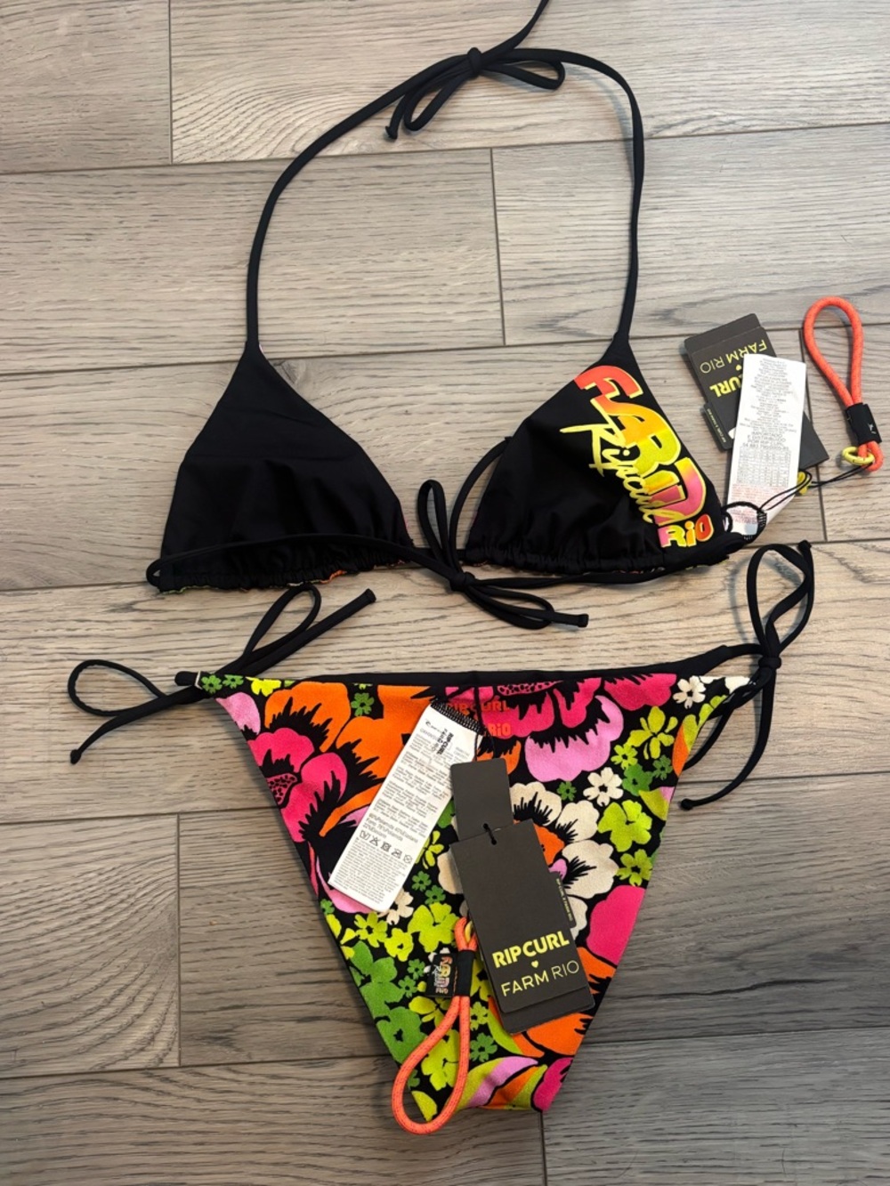 New Rip Curl X Farm Rio Bikini set - Picture 8 of 8